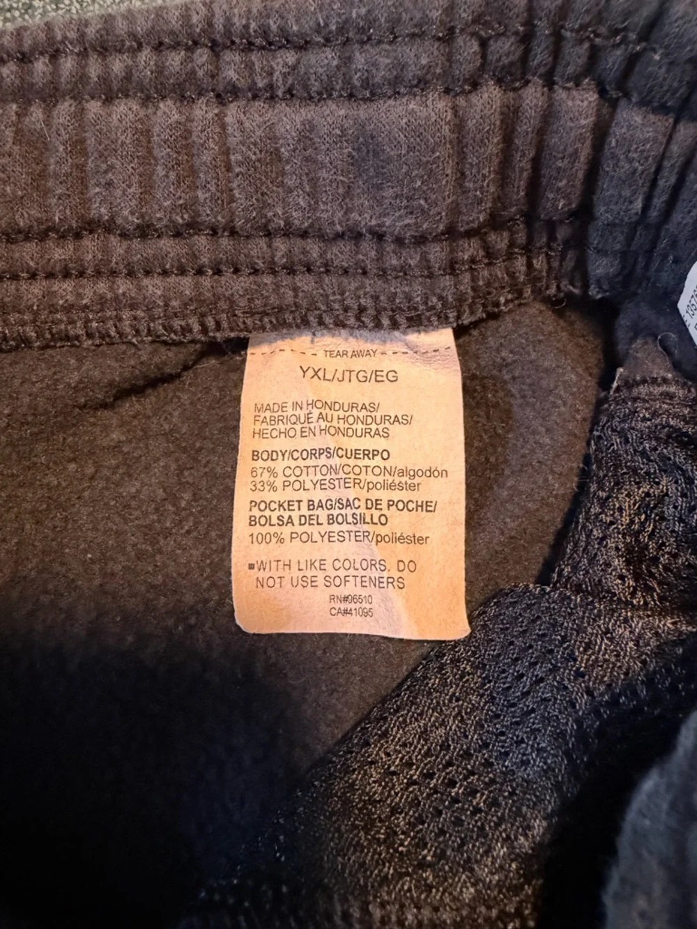 Under Armour Kid's Black‎ Jogger Sweatpants Size YXL
